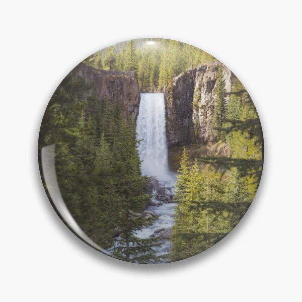 Item preview, Waterfall Landscape Scene Photographic Print designed and sold by Mother-Nature65.