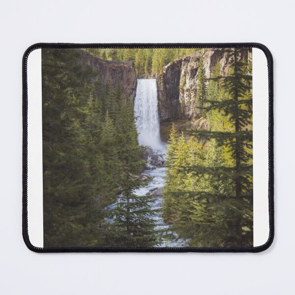 Item preview, Waterfall Landscape Scene Photographic Print designed and sold by Mother-Nature65.