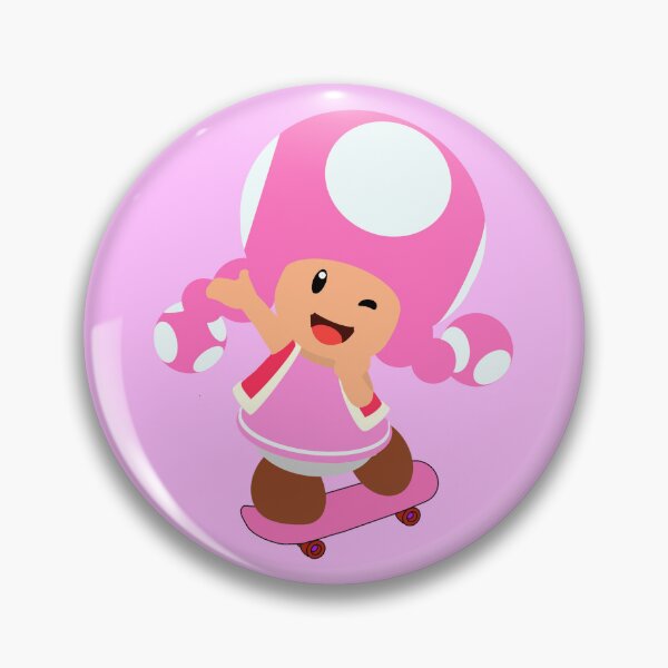 Item preview, Skateboarding Toadette designed and sold by Isabella Ferrari.