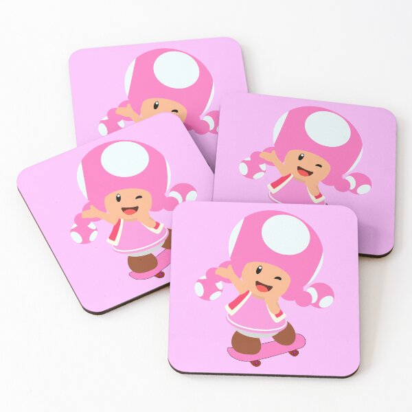 Item preview, Skateboarding Toadette designed and sold by Isabella Ferrari.