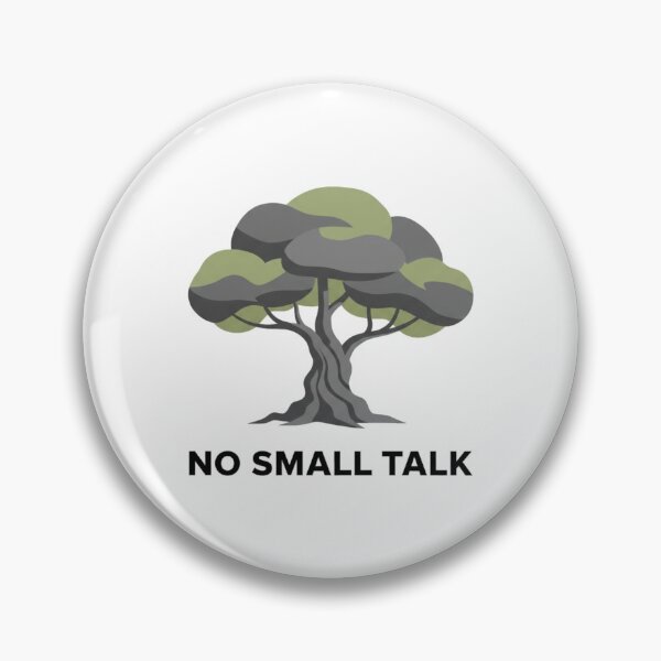 Item preview, Company of Trees No Small Talk Introvert Nature Lover designed and sold by FiveBlessings.