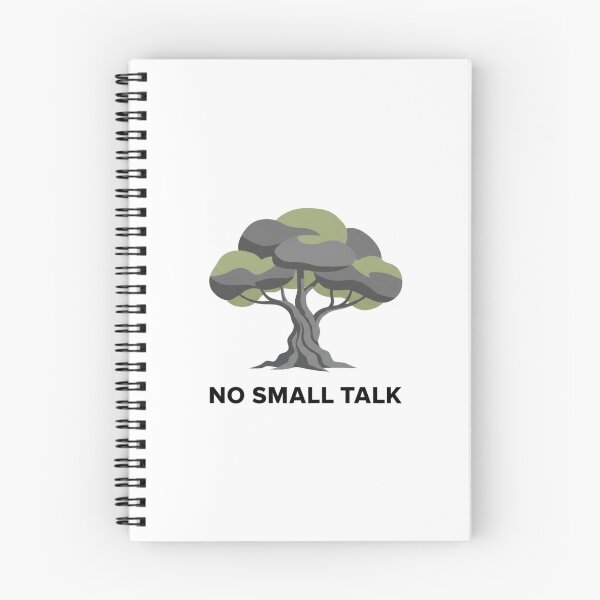 Item preview, Company of Trees No Small Talk Introvert Nature Lover designed and sold by FiveBlessings.