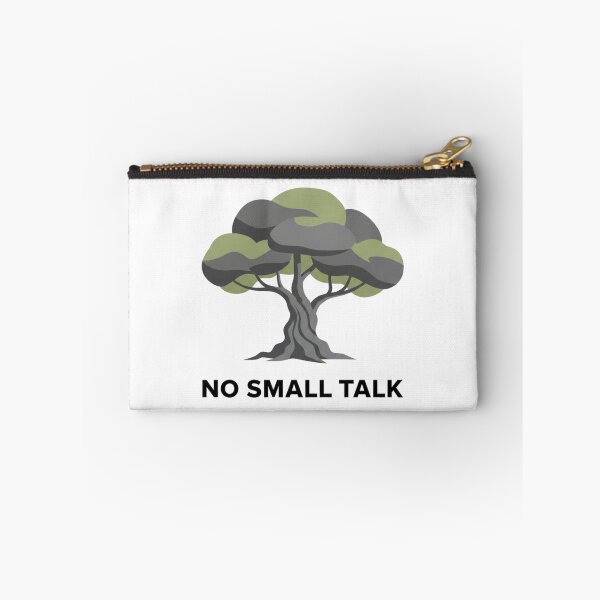 Item preview, Company of Trees No Small Talk Introvert Nature Lover designed and sold by FiveBlessings.