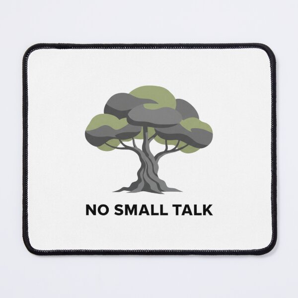 Item preview, Company of Trees No Small Talk Introvert Nature Lover designed and sold by FiveBlessings.