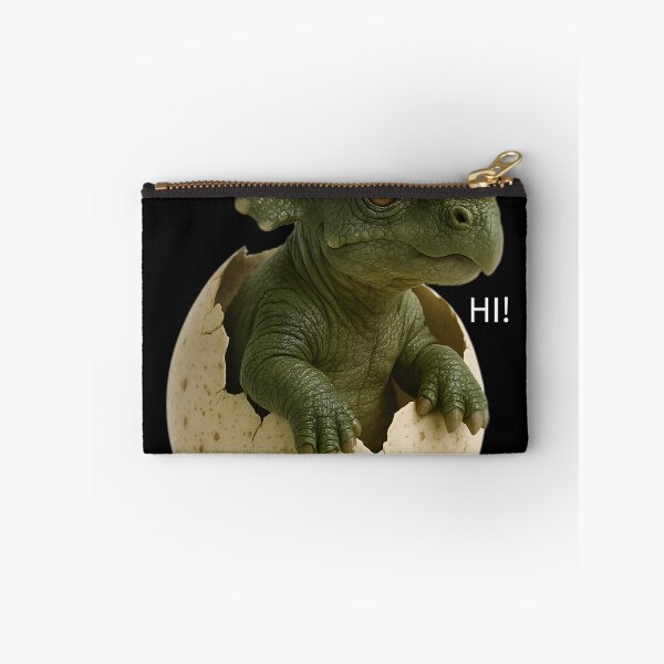 Item preview, Cute Hatching Dinosaur - Baby Dino Peeping From Egg designed and sold by Mini Pixel Perfect Co..