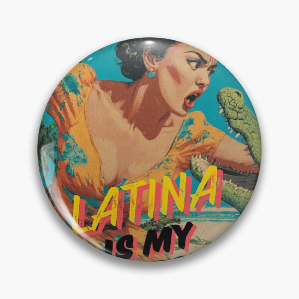 Item preview, Latina Is My Superpower Funny Florida Latina Sticker Shirt Phone Case, Chancla Humor Gift, Florida Latina Wildlife Hispanic designed and sold by De Aqui y de Alla Studio.