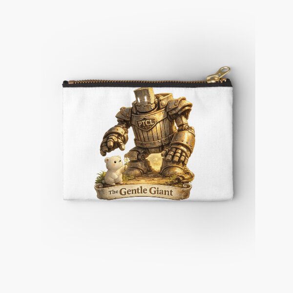 Item preview, The Gentle Giant – Cute Robot and Little Bear designed and sold by bubuandfriends.
