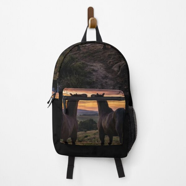 Item preview, Moonlit Horses – Nature & Freedom Aesthetic Sticker designed and sold by JG-DigitalArts.
