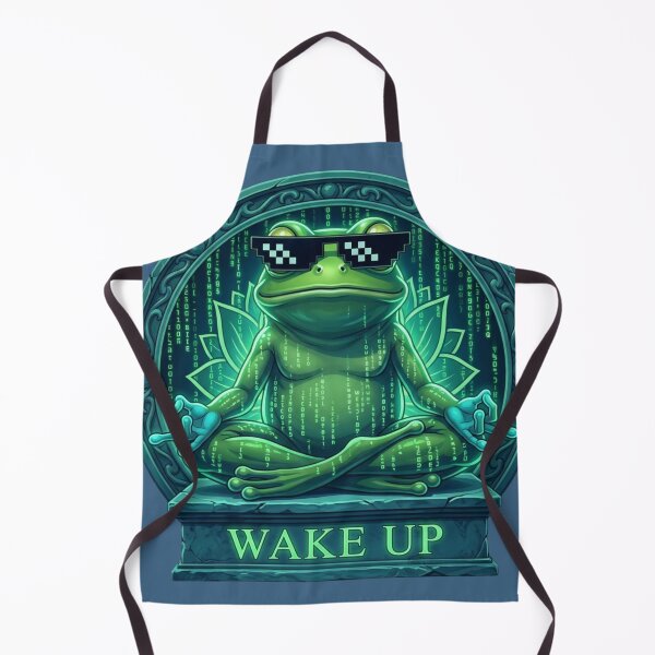 Artikelvorschau, Stoic Frog – Digitales Erwachen – Aufwach-Edition entworfen und verkauft von FrogAndFlow.
