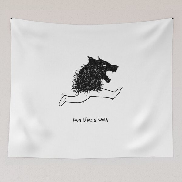 Item preview, Run Like a Wolf designed and sold by barmalisiRTB.