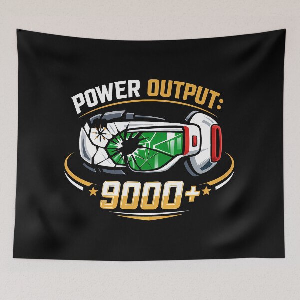 Item preview, Shattered Visor Power Output 9000 Plus Gym Club designed and sold by agearb.