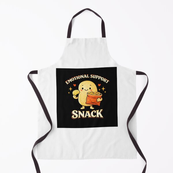 Item preview, Emotional Support Snack Funny Food Meme Design designed and sold by Tropivaro.