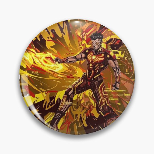 Item preview, Cyberpunk Fire Warrior T-Shirt - Futuristic Mecha Cyborg Table Tennis Art designed and sold by OhMyPingCo.