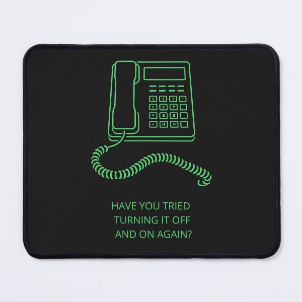 Item preview, Tech Support Humor: Have you tried turning it off and on again? designed and sold by PingAndPrint.