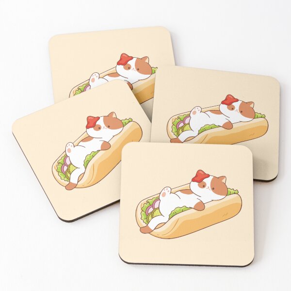 Item preview, Cat in Hot Dog designed and sold by salposi.