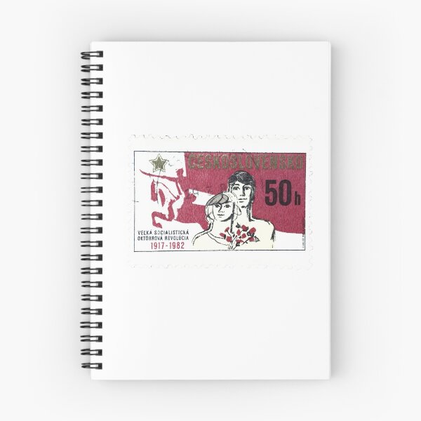 Item preview, Czech Republic 1917-82 Revolution Vintage Postage Stamp designed and sold by red-amber65.