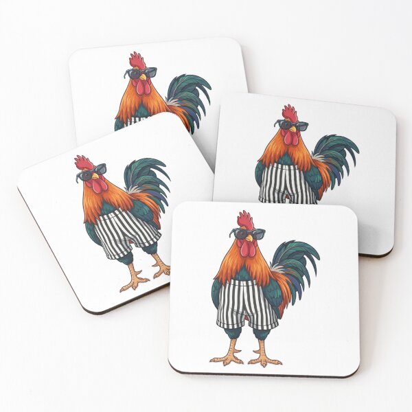 Item preview, Cockerel - Chicken designed and sold by snoWorkshop.
