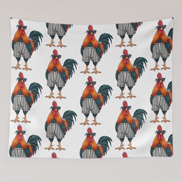 Item preview, Cockerel - Chicken designed and sold by snoWorkshop.