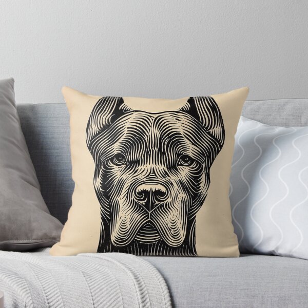 Item preview, Geometric Portrait of a Cane Corso designed and sold by lautir.
