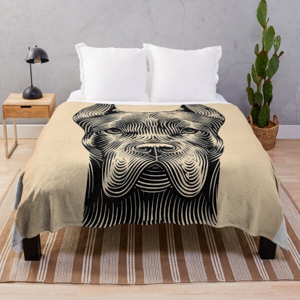 Item preview, Geometric Portrait of a Cane Corso designed and sold by lautir.