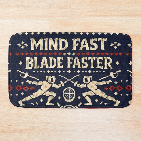 Item preview, Mind Fast Blade Faster Fencing Knitting Pattern designed and sold by Mauswohn.