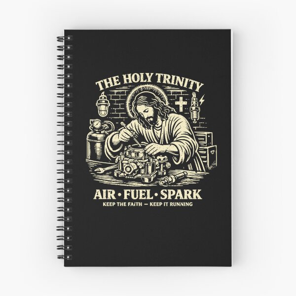 Item preview, The Holy Trinity Air Fuel Spark Mechanic Faith designed and sold by margamPagenberg.