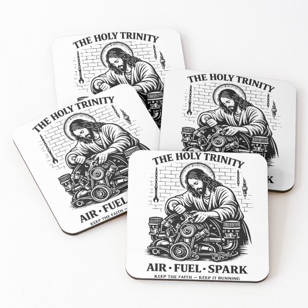 Item preview, The Holy Trinity Air Fuel Spark Faith Mechanic designed and sold by margamPagenberg.