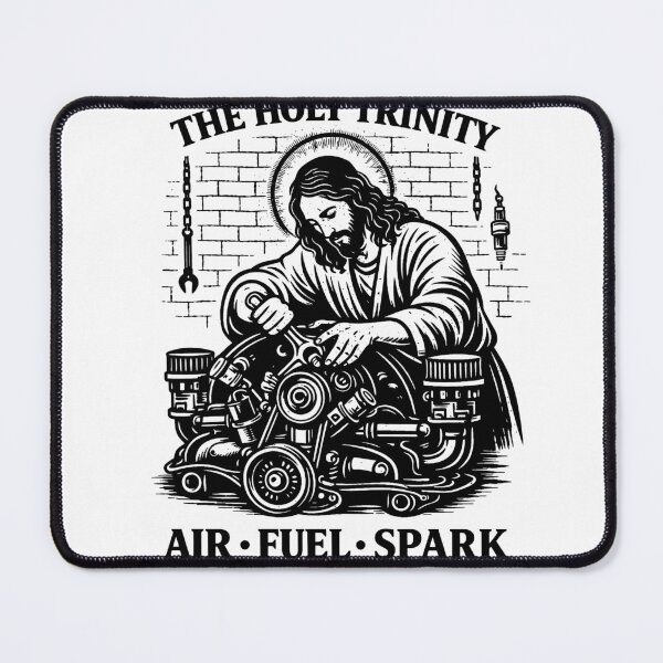 Item preview, The Holy Trinity Air Fuel Spark Faith Mechanic designed and sold by margamPagenberg.