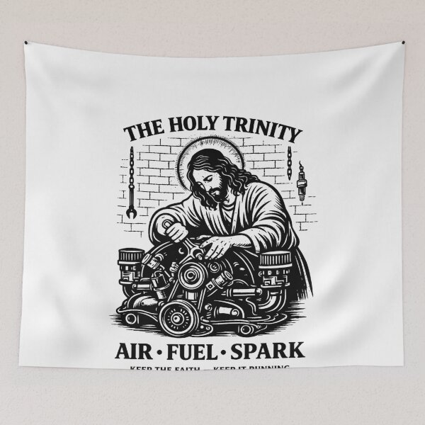 Item preview, The Holy Trinity Air Fuel Spark Faith Mechanic designed and sold by margamPagenberg.