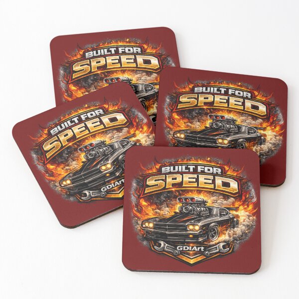 Item preview, Car Guy T-Shirt – Built For Speed | Turbo Tofu Garage Racing Design designed and sold by GDIArt.
