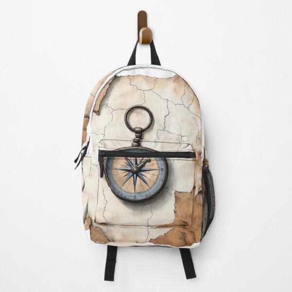 Item preview, Vintage Compass on Ancient Map Explorer Adventure designed and sold by Angellacelin.