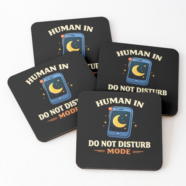 Item preview, Human In Do Not Disturb Mode Funny Introvert Meme Design designed and sold by Tropivaro.