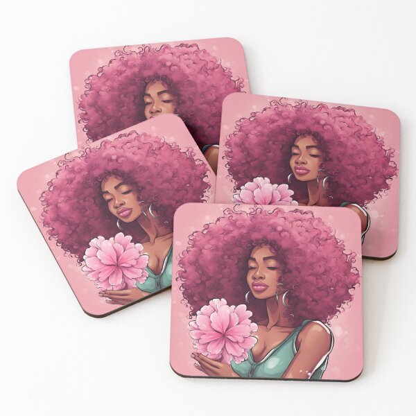 Item preview, Sista and her flower. designed and sold by Demetria3.