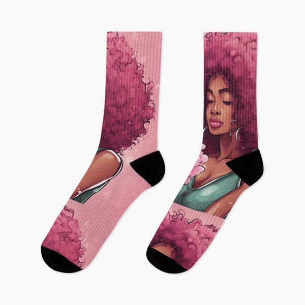 Item preview, Sista and her flower. designed and sold by Demetria3.