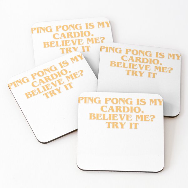 Item preview, Ping Pong Is My Cardio Funny T-Shirt - Table Tennis Challenge Graphic Tee designed and sold by OhMyPingCo.