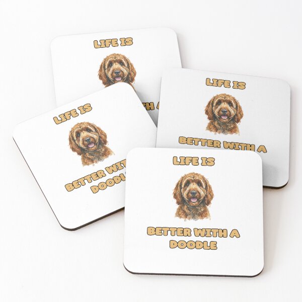 Item preview, Life Is Better With A Doodle Dog Lover Companion designed and sold by NatureUnleashed.