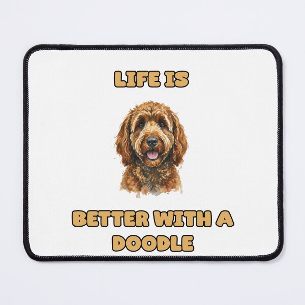 Item preview, Life Is Better With A Doodle Dog Lover Companion designed and sold by NatureUnleashed.