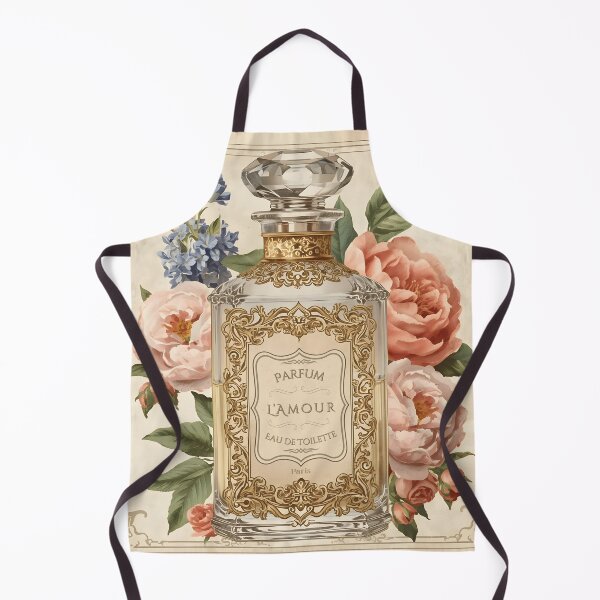 Item preview, Vintage Perfume Bottle Ephemera designed and sold by CraftyPug POD.