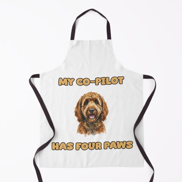 Item preview, My Co-Pilot Has Four Paws Dog Lover Travel Companion designed and sold by NatureUnleashed.