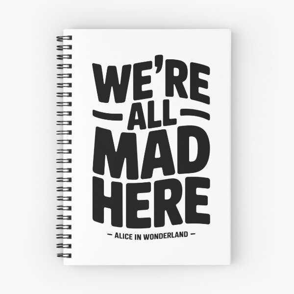 Item preview, Alice "We're All Mad Here" Classic Shirt designed and sold by Enea Kelo.