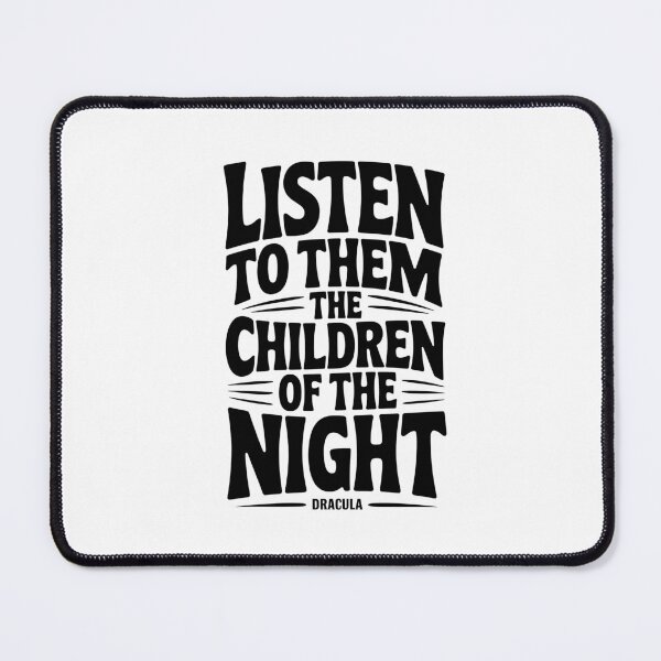 Item preview, Dracula "Children of the Night" Literature Shirt designed and sold by Enea Kelo.