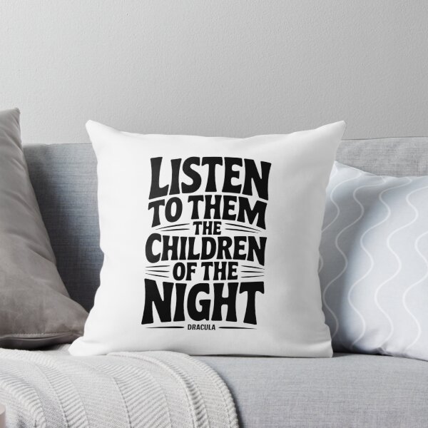 Item preview, Dracula "Children of the Night" Literature Shirt designed and sold by Enea Kelo.