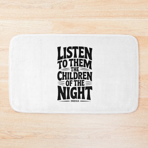Item preview, Dracula "Children of the Night" Literature Shirt designed and sold by Enea Kelo.