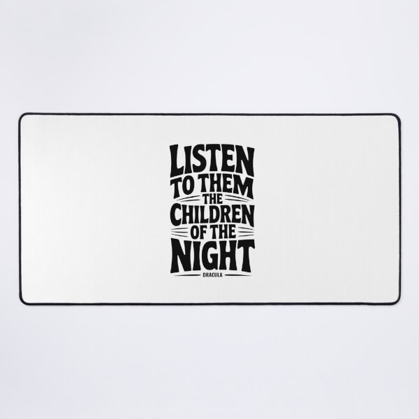 Item preview, Dracula "Children of the Night" Literature Shirt designed and sold by Enea Kelo.