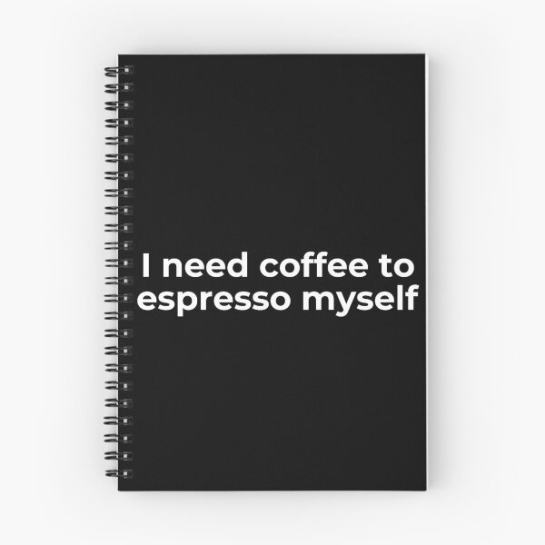 Item preview, Coffee Lover Pun - Funny T-Shirt for Coffee Lovers And Caffeine Addicts designed and sold by QuirkyQuoteMakr.