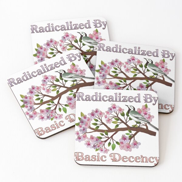Item preview, Radicalized By Basic Decency Activism Democracy Voice designed and sold by SkeletonsDanger.