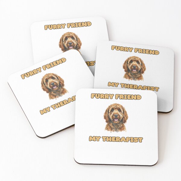 Item preview, Furry Friend My Therapist Dog Lover Emotional Support designed and sold by NatureUnleashed.