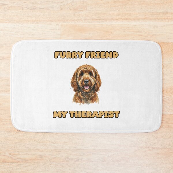 Item preview, Furry Friend My Therapist Dog Lover Emotional Support designed and sold by NatureUnleashed.