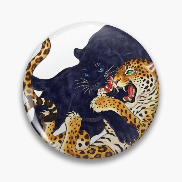 Item preview, Panther Leopard Jungle Predator Big Cat Wildlife Art designed and sold by VGAfanatic.