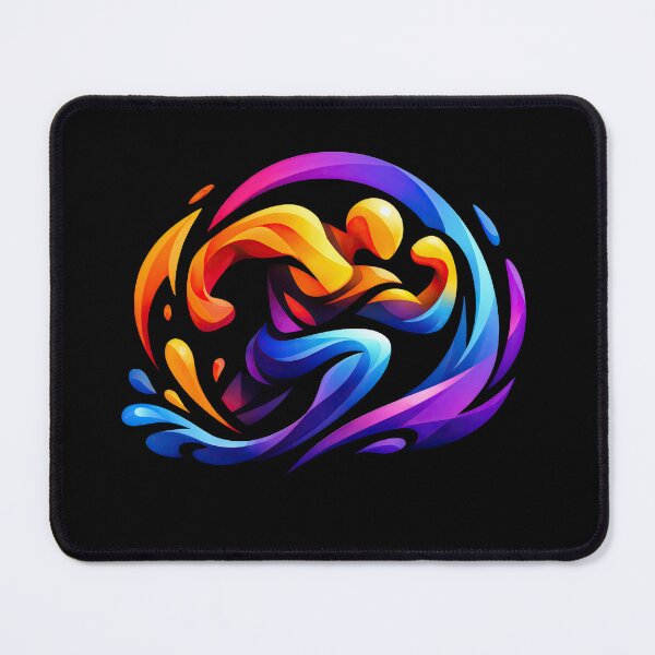 Item preview, Dynamic Runner – Motion in Color designed and sold by ForeverPrintsOK.
